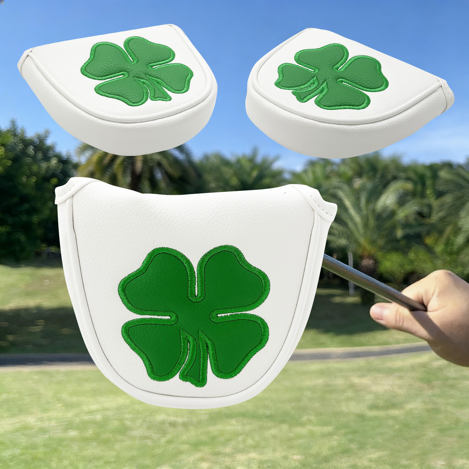 1pc Putter Head Cover, 'Clover - Golf Equipment Organizer review and price