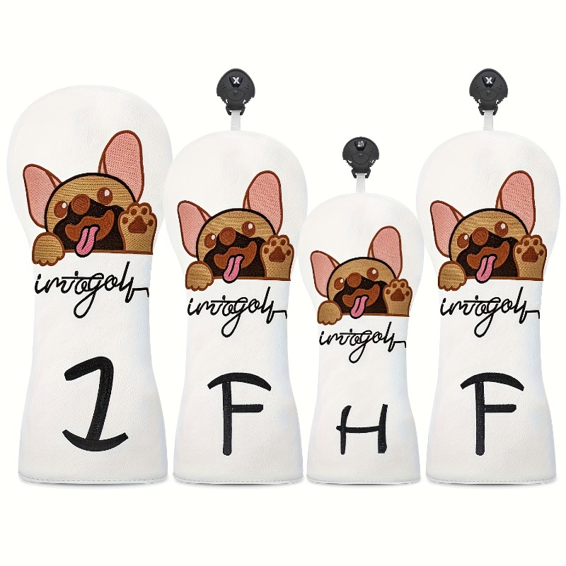 1pc Puppy Golf Club Cover - Cu - Golf Equipment Organizer review and price