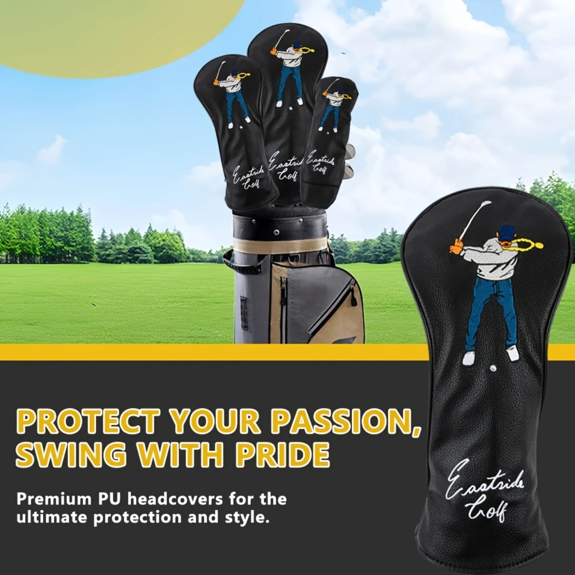 Golf Club Head Cover Durable S - Golf Equipment Bag review and price
